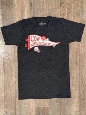 Cow Appreciation Day Graphic Tee - Dark Gray